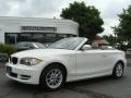 2011 Alpine White BMW 1 Series 128i Convertible  photo #1