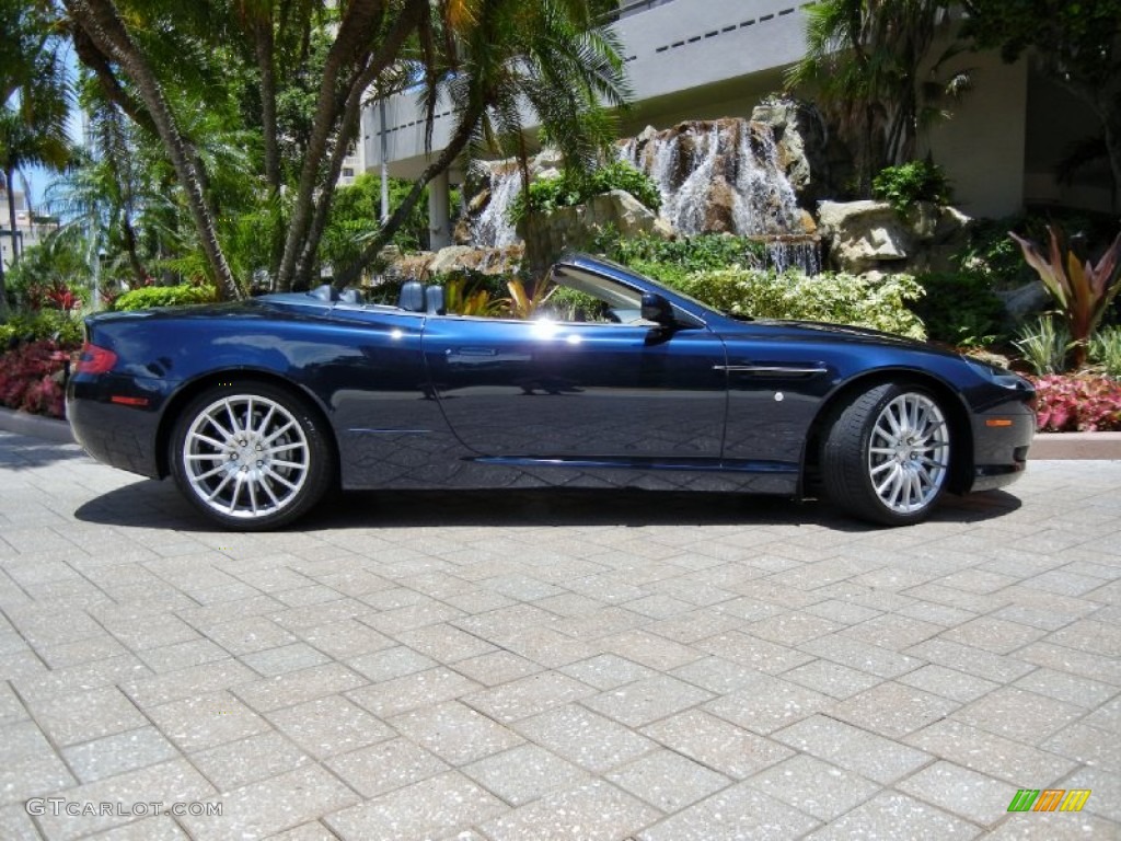 Midnight Blue 2006 Aston Martin DB9 Volante Exterior Photo #68684125