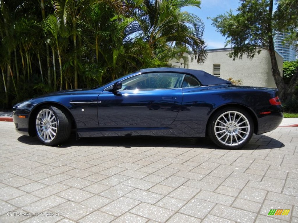 Midnight Blue 2006 Aston Martin DB9 Volante Exterior Photo #68684134