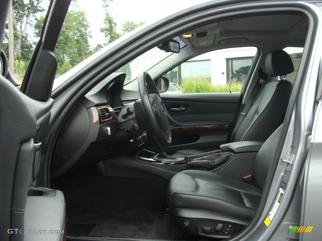 2010 3 Series 328i xDrive Sedan - Space Gray Metallic / Black photo #7