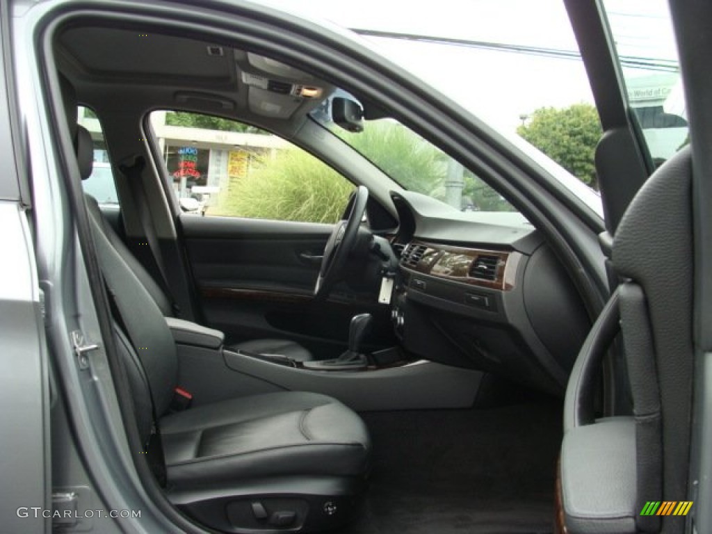 2010 3 Series 328i xDrive Sedan - Space Gray Metallic / Black photo #8