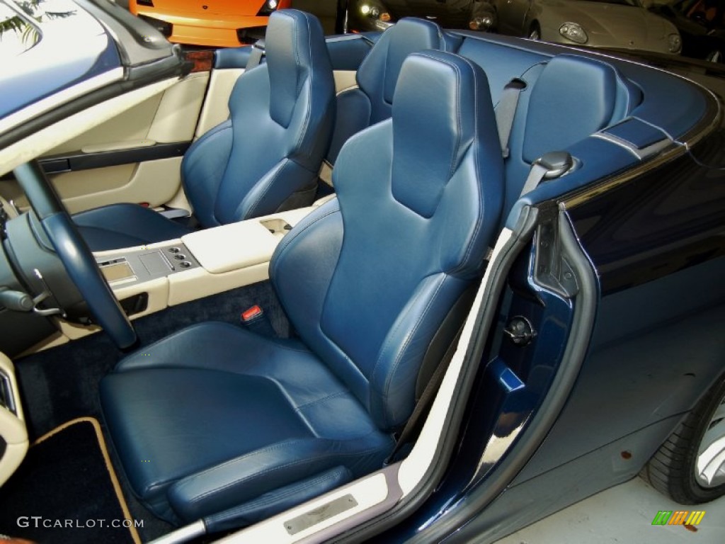 2006 Aston Martin DB9 Volante Front Seat Photo #68684212