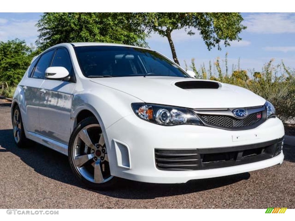 Aspen White 2008 Subaru Impreza WRX STi Exterior Photo #68684266