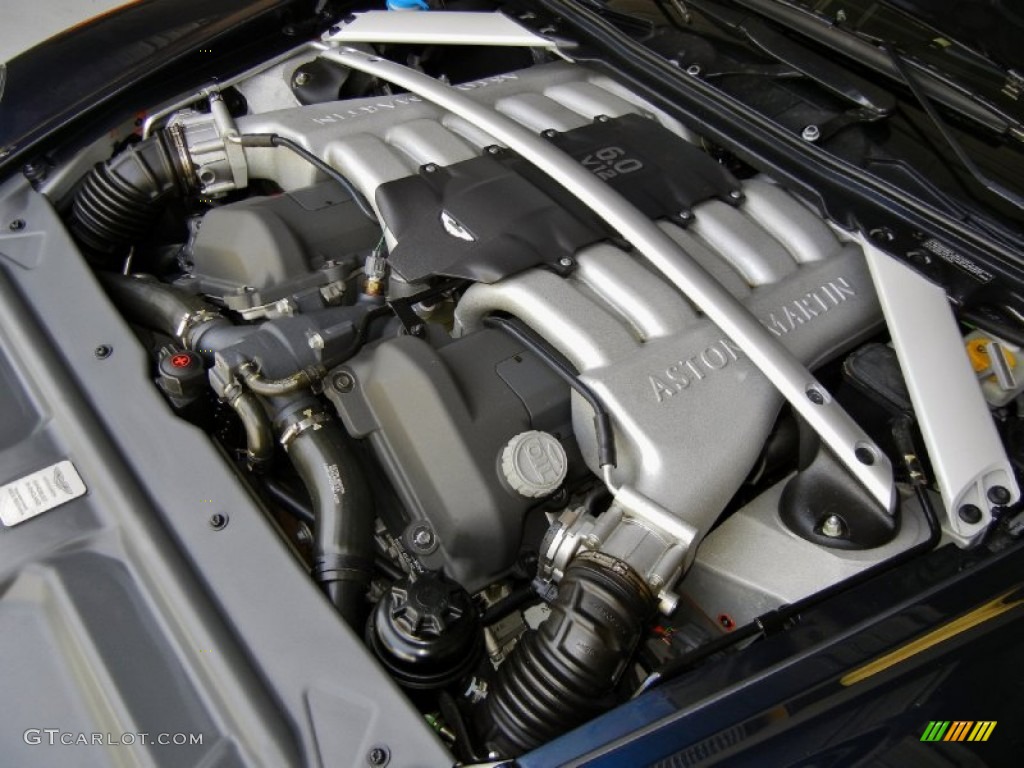 2006 Aston Martin DB9 Volante 6.0 Liter DOHC 48 Valve V12 Engine Photo #68684503