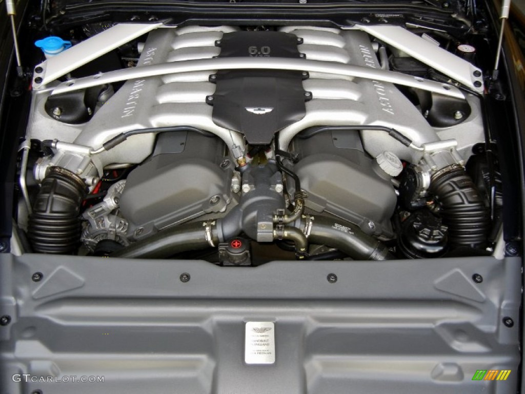 2006 Aston Martin DB9 Volante 6.0 Liter DOHC 48 Valve V12 Engine Photo #68684512