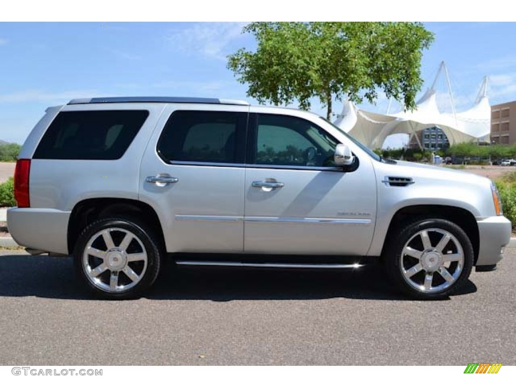 Silver Lining Metallic 2011 Cadillac Escalade Luxury AWD Exterior Photo #68684620