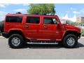 Victory Red 2007 Hummer H2 SUV Exterior
