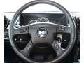 Ebony Black 2007 Hummer H2 SUV Steering Wheel