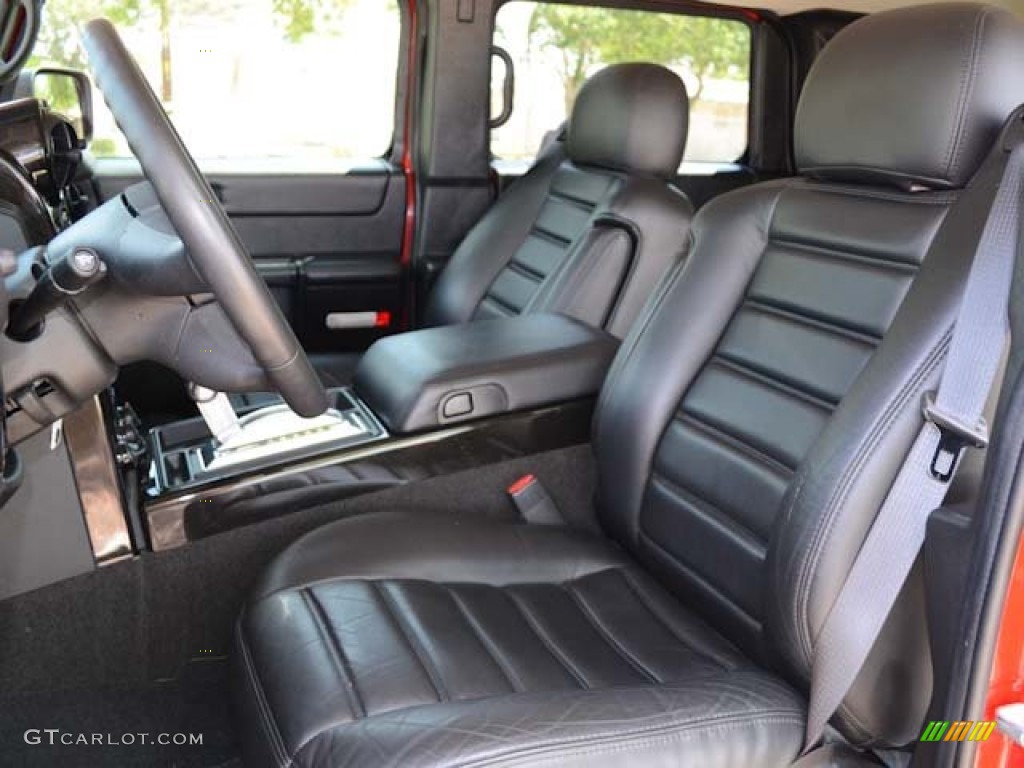 2007 Hummer H2 SUV Front Seat Photo #68684965
