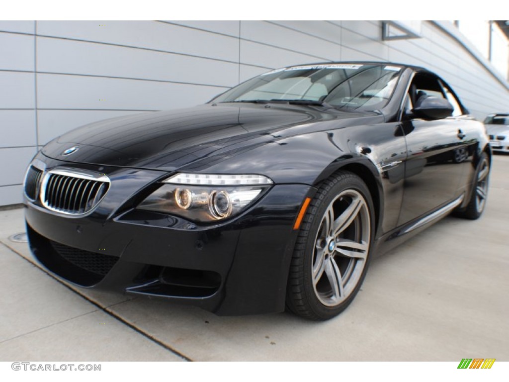 Carbon Black Metallic 2009 BMW M6 Convertible Exterior Photo #68685047