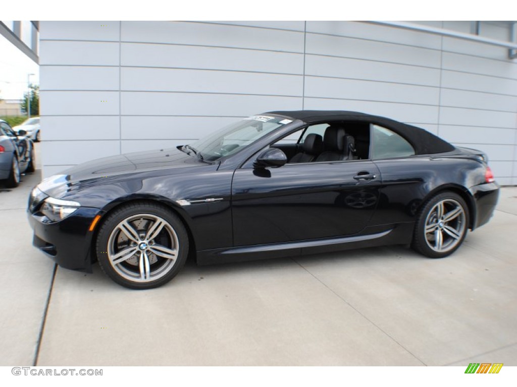 Carbon Black Metallic 2009 BMW M6 Convertible Exterior Photo #68685064