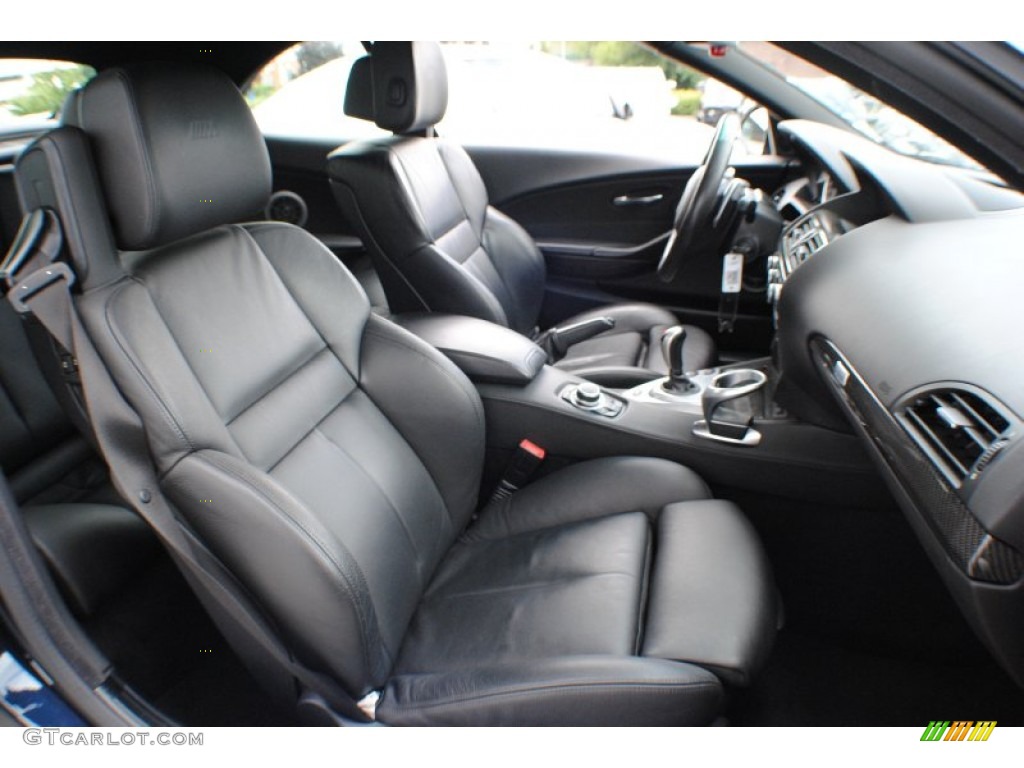 2009 BMW M6 Convertible Front Seat Photo #68685120