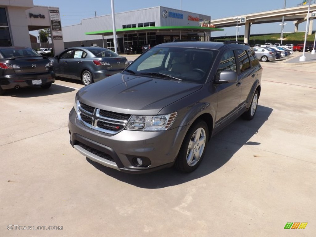 2012 Journey SXT - Storm Grey Pearl / Black/Light Frost Beige photo #1