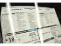 2013 Chevrolet Corvette Grand Sport Coupe Window Sticker