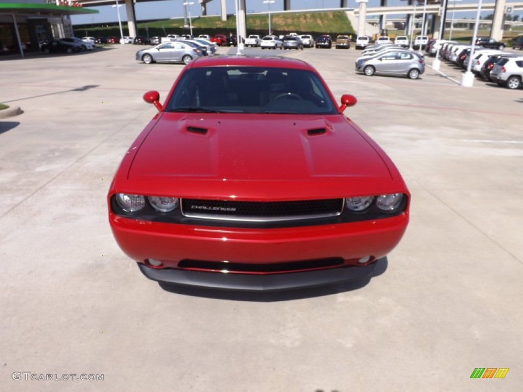 Redline 3 Coat Pearl 2012 Dodge Challenger SXT Exterior Photo #68685706