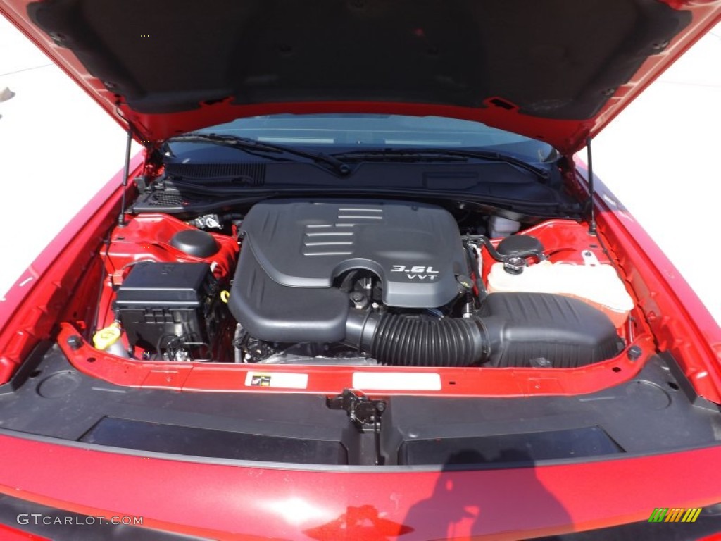 2012 Dodge Challenger SXT 3.6 Liter DOHC 24-Valve VVT Pentastar V6 Engine Photo #68685781