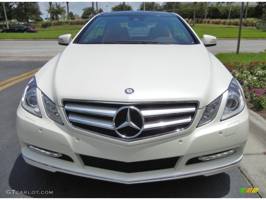 designo Magno Cashmere White Matte 2012 Mercedes-Benz E 350 Coupe Exterior Photo #68686576
