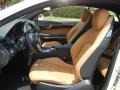 Natural Beige/Black 2012 Mercedes-Benz E 350 Coupe Interior Color