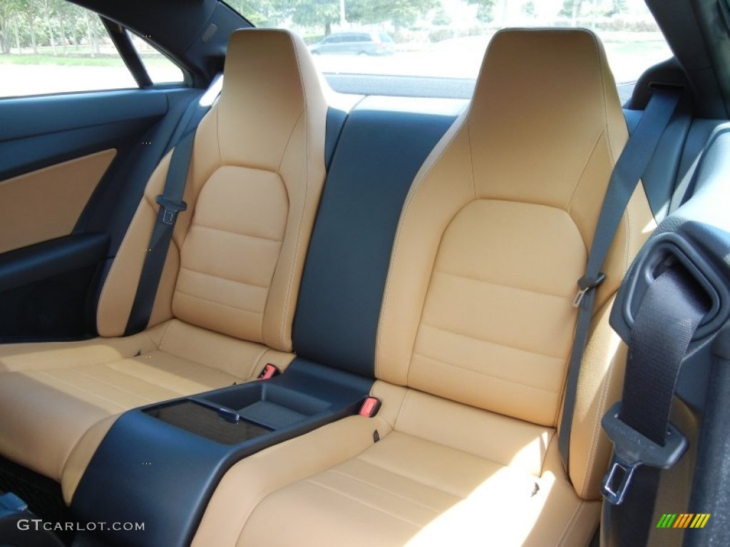 2012 Mercedes-Benz E 350 Coupe Rear Seat Photo #68686678