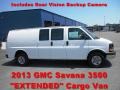 2013 Summit White GMC Savana Van 3500 Cargo  photo #1