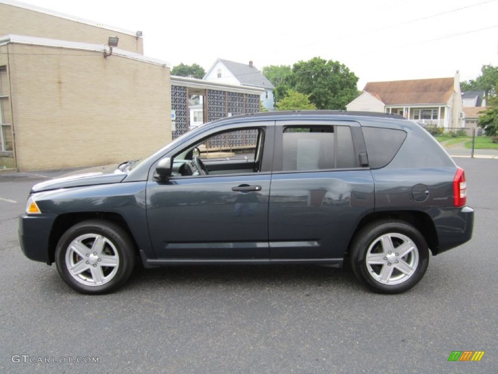 Steel Blue Metallic 2007 Jeep Compass Sport 4x4 Exterior Photo #68686867
