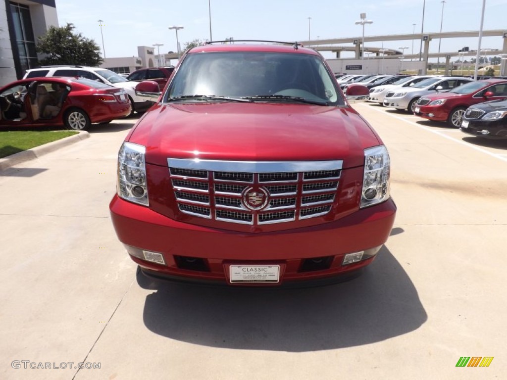 2013 Escalade Luxury - Crystal Red Tintcoat / Ebony photo #8