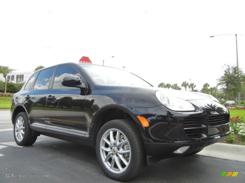 Black 2006 Porsche Cayenne S Exterior Photo #68687593