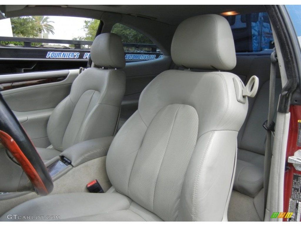 Ash Interior 2002 Mercedes-Benz CLK 320 Coupe Photo #68688157