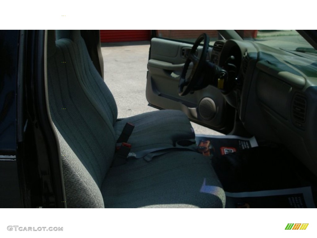 1998 S10 Regular Cab - Onyx Black / Gray photo #15