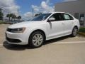 Candy White - Jetta SE Sedan Photo No. 3