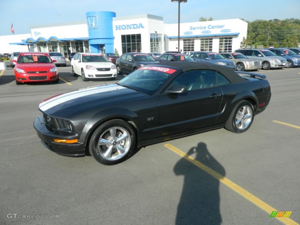 2008 Mustang GT Premium Convertible - Alloy Metallic / Dark Charcoal photo #20