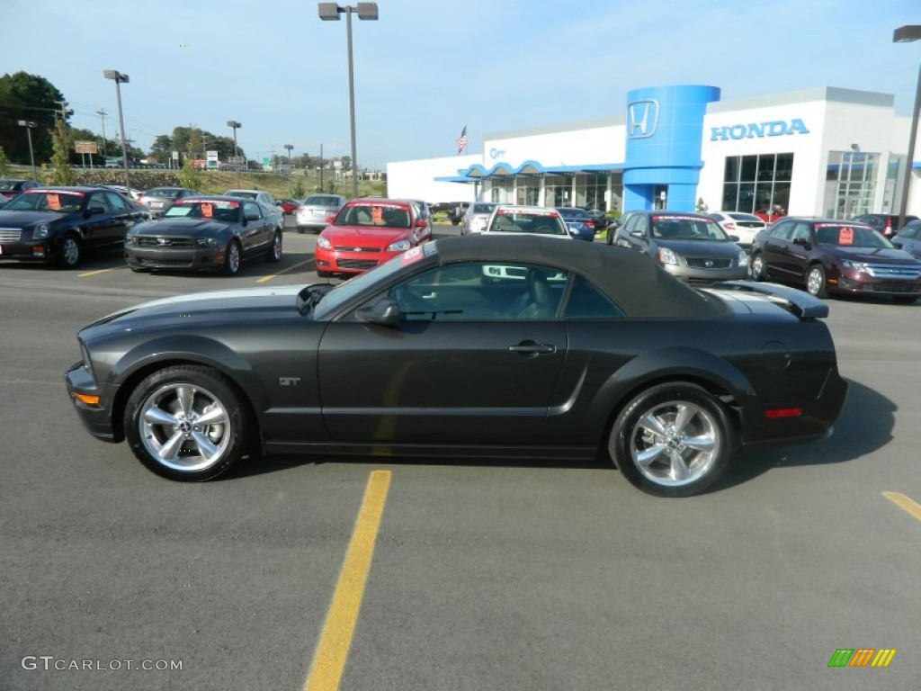 2008 Mustang GT Premium Convertible - Alloy Metallic / Dark Charcoal photo #21