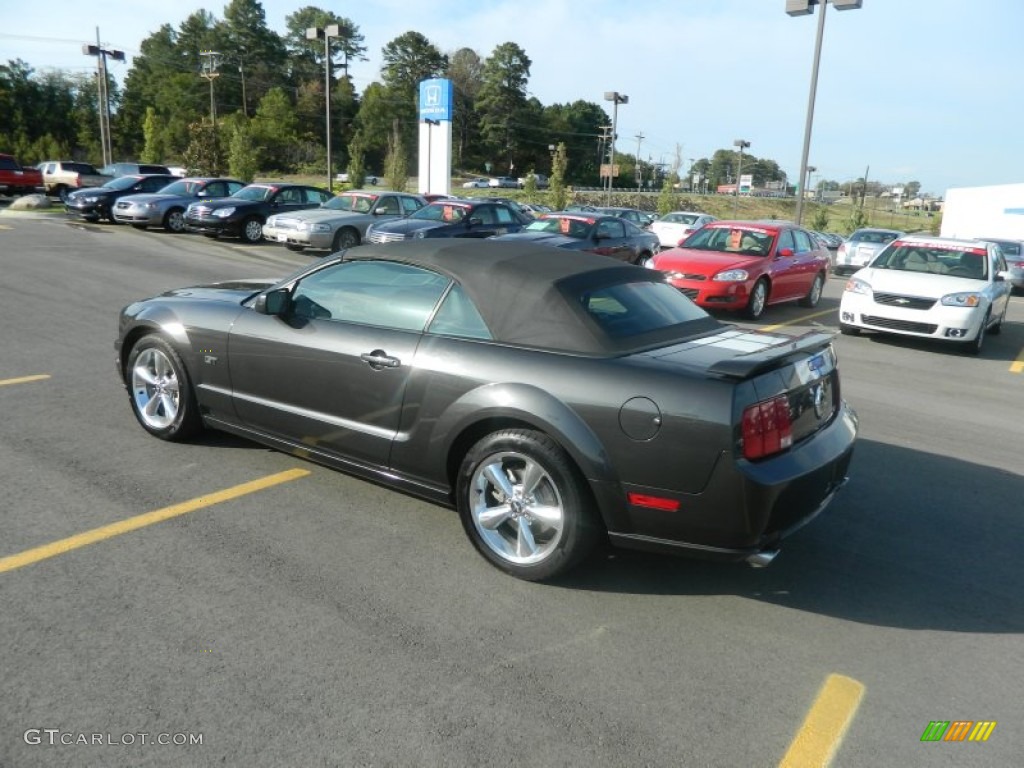 2008 Mustang GT Premium Convertible - Alloy Metallic / Dark Charcoal photo #22