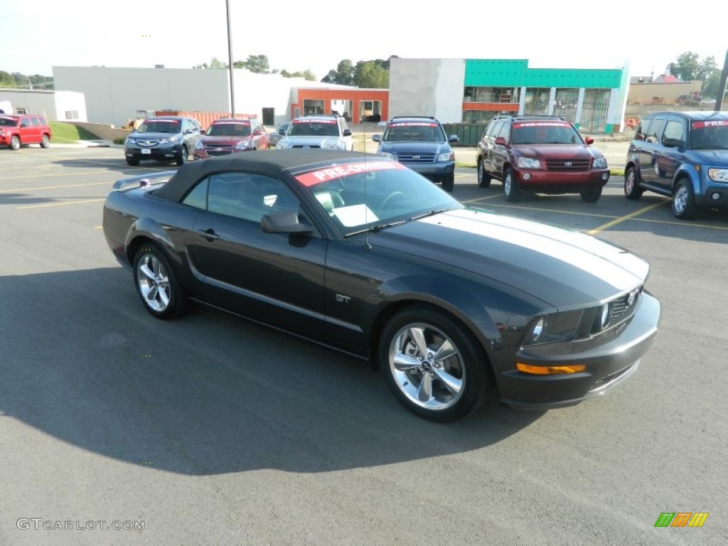 2008 Mustang GT Premium Convertible - Alloy Metallic / Dark Charcoal photo #26
