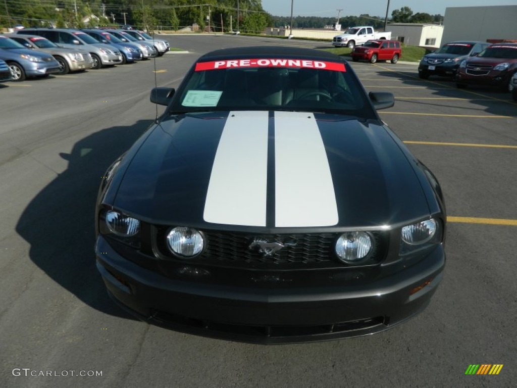 2008 Mustang GT Premium Convertible - Alloy Metallic / Dark Charcoal photo #27
