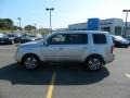 2012 Alabaster Silver Metallic Honda Pilot EX-L 4WD  photo #2