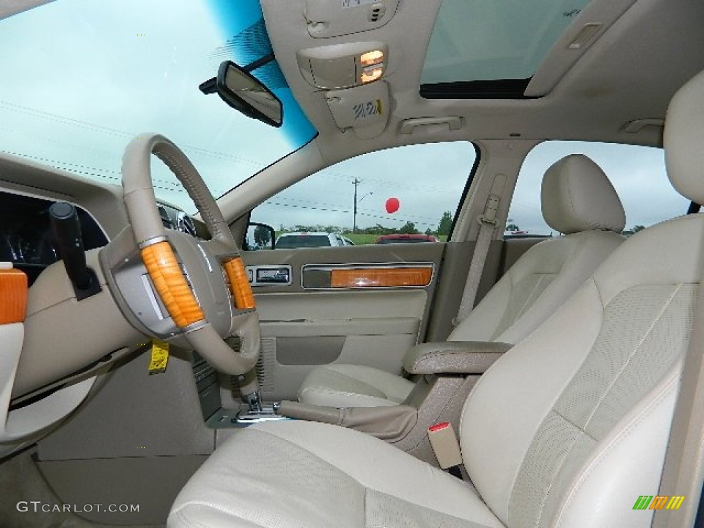 Sand Interior 2009 Lincoln MKZ Sedan Photo #68690302