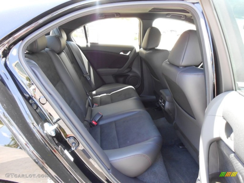 2012 Acura TSX Sedan Rear Seat Photo #68690596