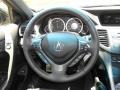 Ebony 2012 Acura TSX Sedan Steering Wheel