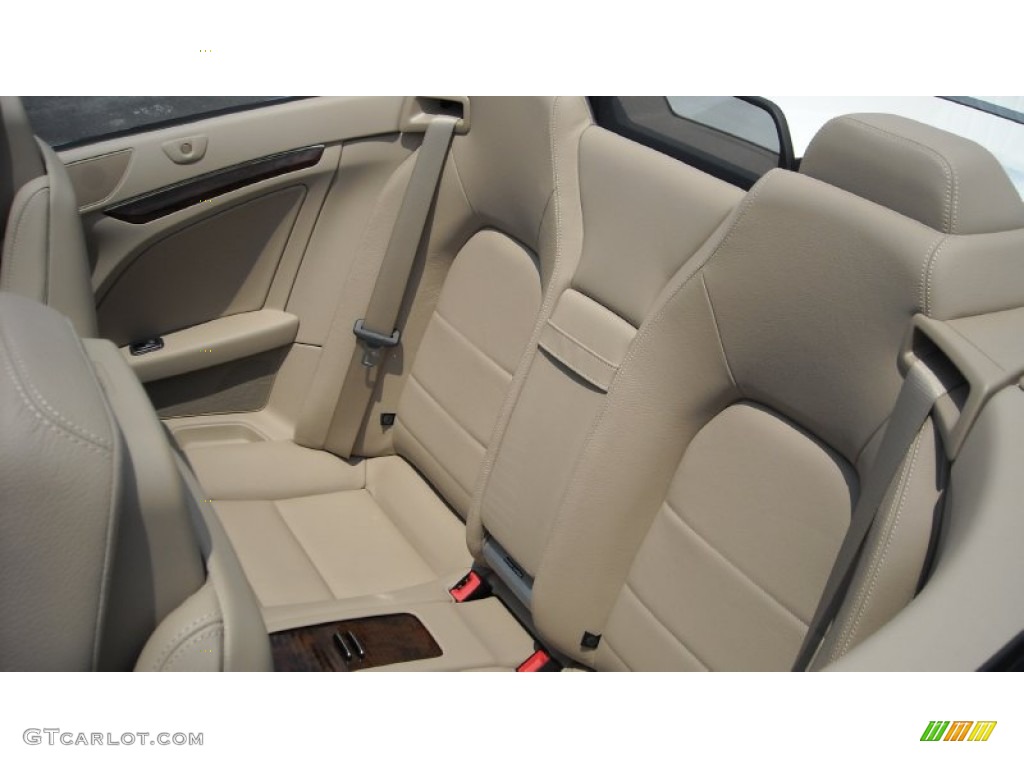 Almond/Mocha Interior 2013 Mercedes-Benz E 350 Cabriolet Photo #68691544