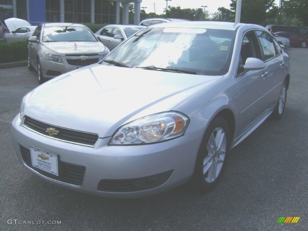 2010 Impala LTZ - Silver Ice Metallic / Ebony photo #1