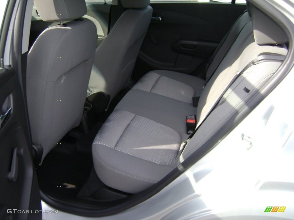 2012 Chevrolet Sonic LS Sedan Rear Seat Photo #68692315