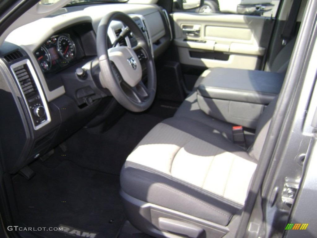 2012 Ram 1500 SLT Quad Cab 4x4 - Mineral Gray Metallic / Dark Slate Gray/Medium Graystone photo #10