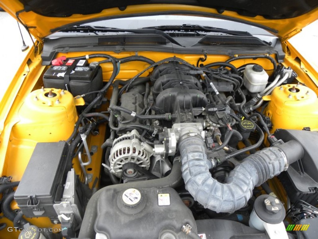 2008 Mustang V6 Premium Coupe - Grabber Orange / Dark Charcoal photo #15