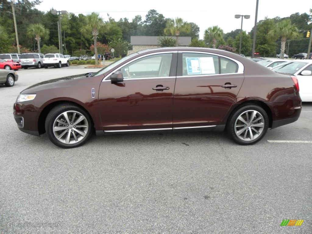Cinnamon Metallic 2009 Lincoln MKS Sedan Exterior Photo #68692561