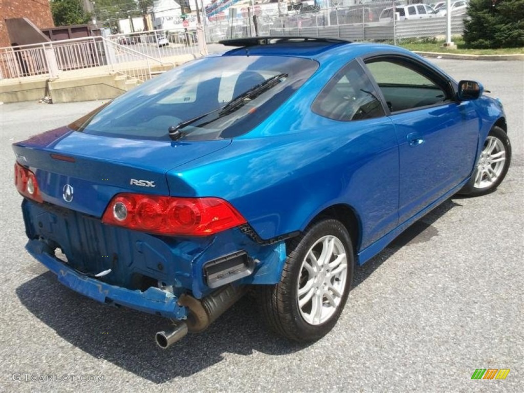 2006 RSX Sports Coupe - Vivid Blue Pearl / Ebony photo #3