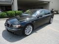 2008 Black Sapphire Metallic BMW 7 Series 750Li Sedan  photo #2