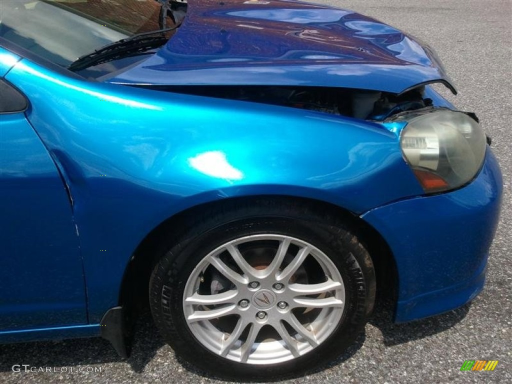 2006 RSX Sports Coupe - Vivid Blue Pearl / Ebony photo #32