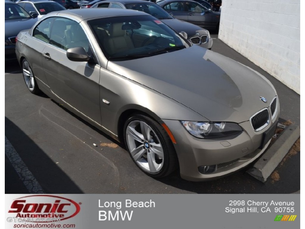 2010 3 Series 335i Convertible - Platinum Bronze Metallic / Cream Beige photo #1