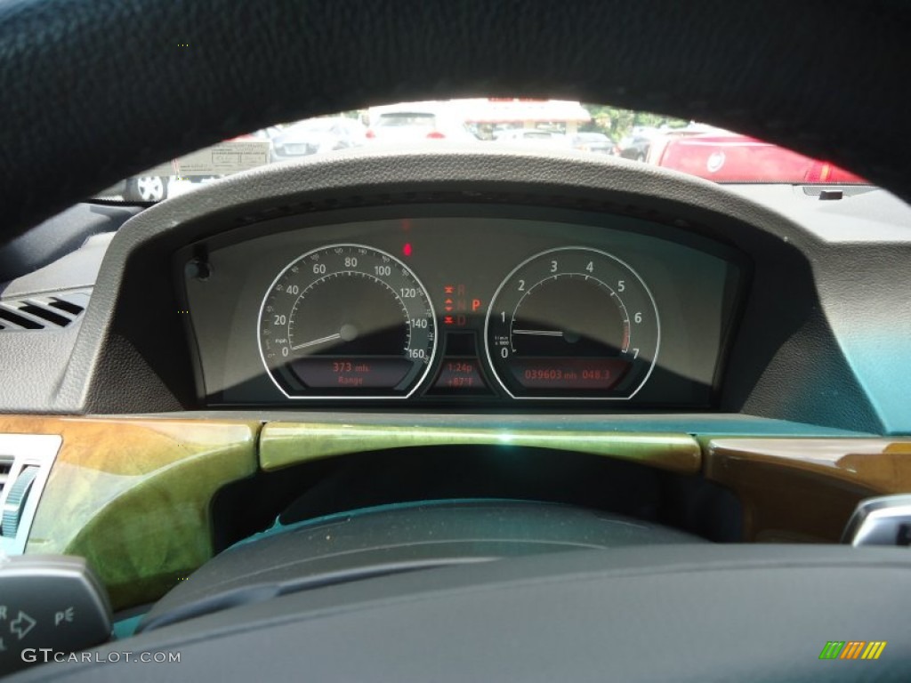 2008 BMW 7 Series 750Li Sedan Gauges Photo #68693713
